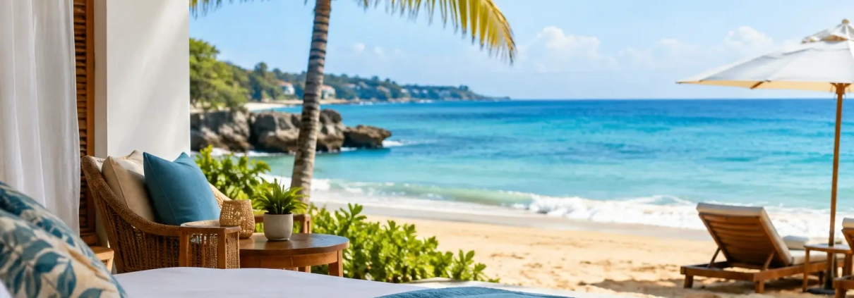 Quiet Beachfront Hotel Sosua for Your Escape